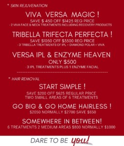 InSkin Laser Body Special Pricing